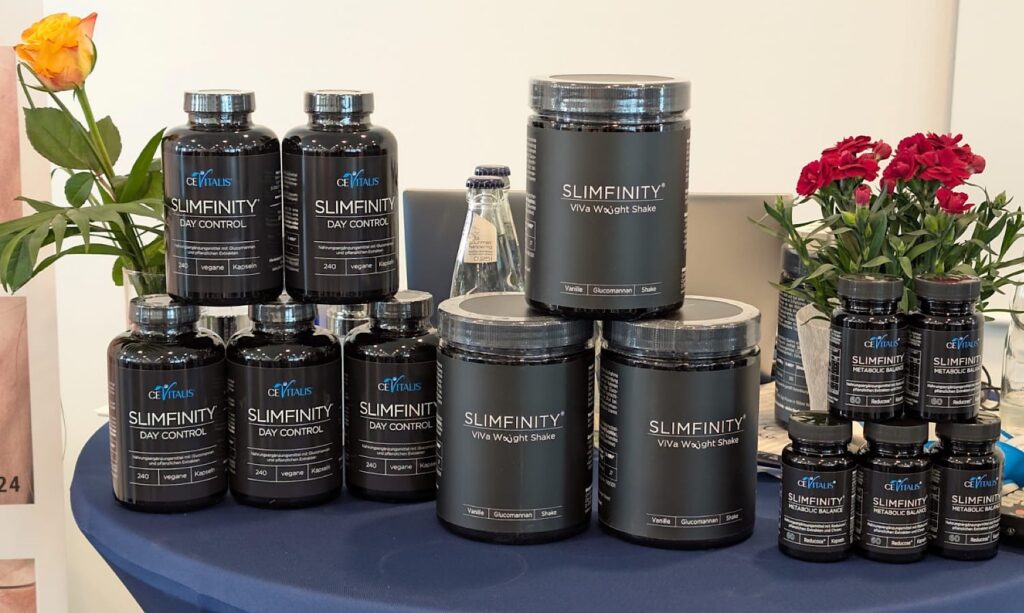 CeVitalis Slimfinity Day Control Kapseln, Slimfinity Viva Weight Shake, Slimfinity Metabolic Balance