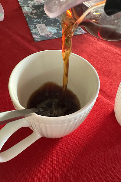 Kaffeetasse mit Kaffee