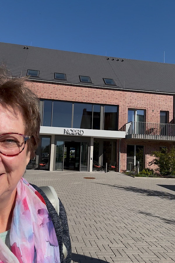 Ankunft Hotel Noord Harlesiel